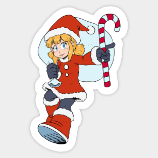 SANTA ROLL Sticker